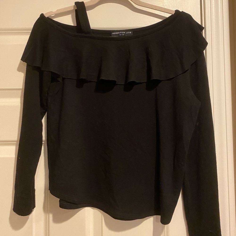Generation Love Open Shoulder Sweater